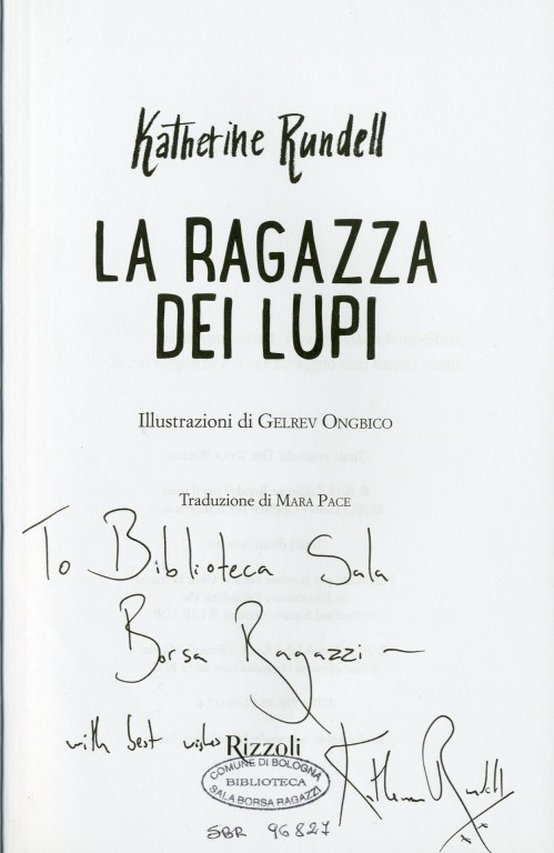 dediche ragazza lupi