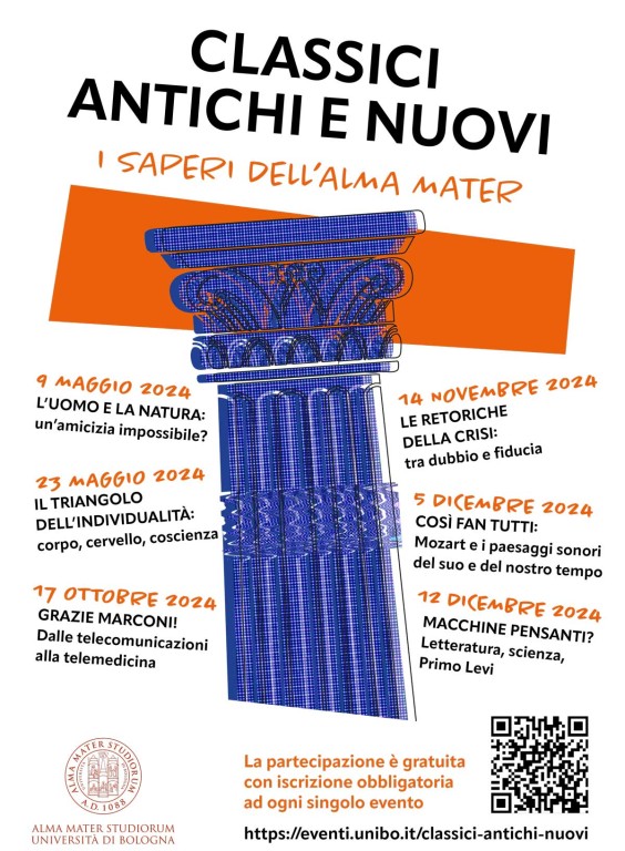 cover of Classici antichi e nuovi: i saperi dell’Alma Mater