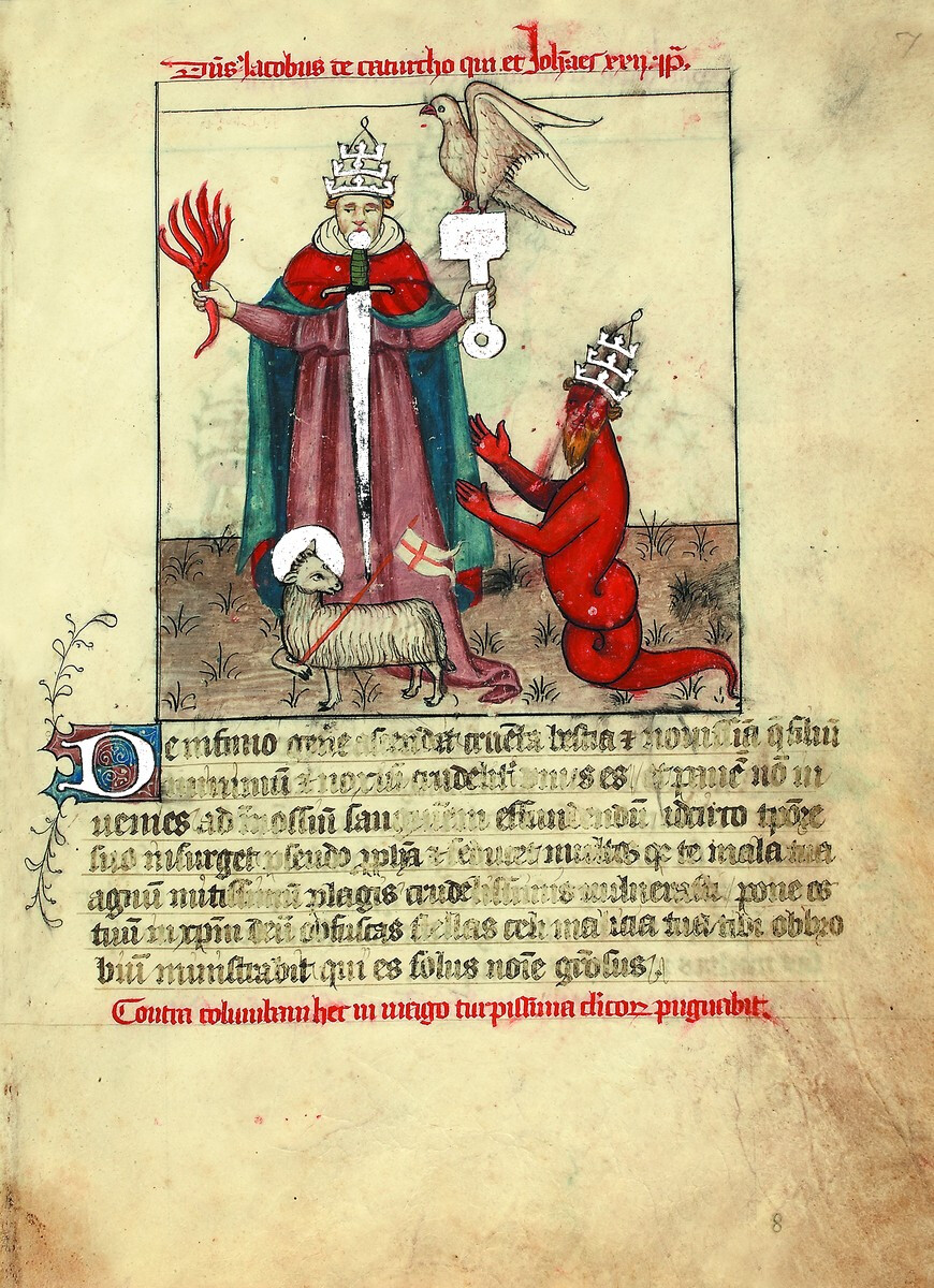 copertina di Giovanni XXII (1316-1334) - Jacques Duèse - e l'antipapa Nicolò