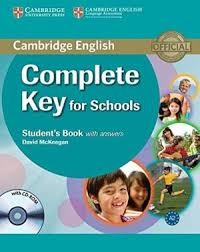 copertina di Cambridge English: Complete key for schools: Student's book with answers
Davdi McKeegan, Cambridge University Press, 2013