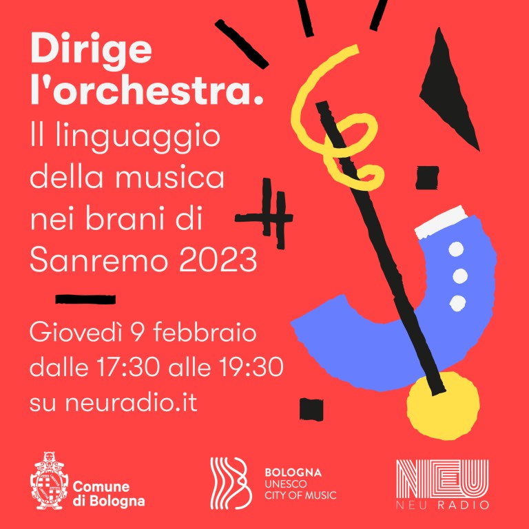 immagine di Dirige l'orchestra | Il linguaggio della musica nei brani di Sanremo 2023