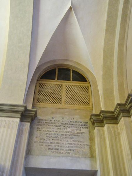 Ex chiesa di Santa Maria della Neve - interno