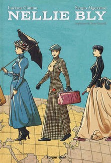 copertina di Nellie Bly
Luciana Cimino, Sergio Algozzino,  Tunuè, 2019 
dagli 11 anni
