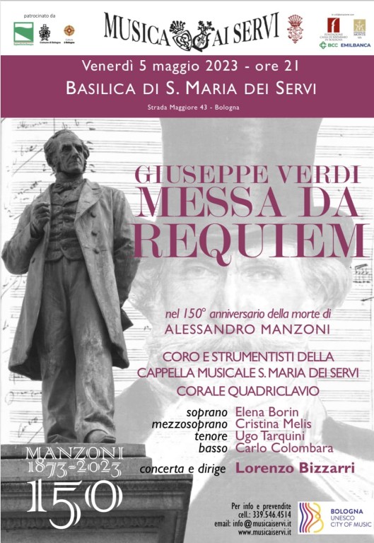 copertina di Giuseppe Verdi. Messa da Requiem