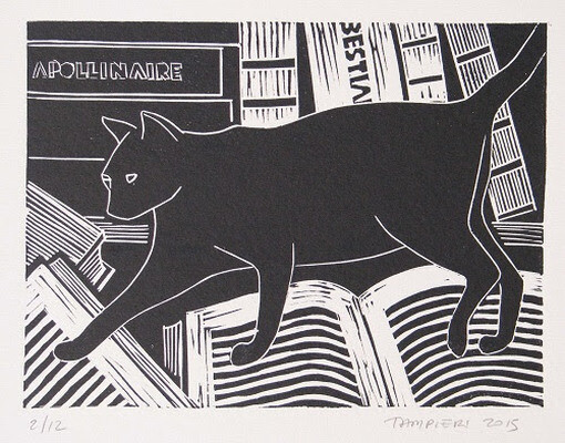 copertina di Le Bestiaire d’Apollinaire. Di Andrea Tampieri