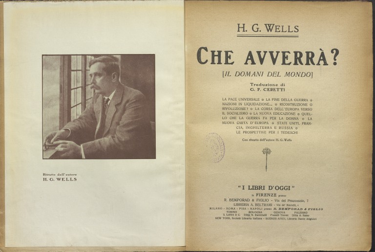 H.G. Wells, Che avverrà (1916)