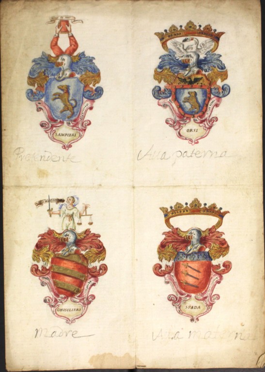 immagine di Stemmi della famiglia Sampieri (XVII secolo)