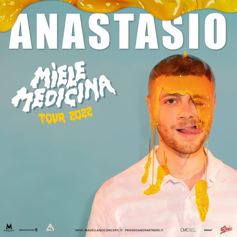 copertina di Anastasio | Mielemedicina tour