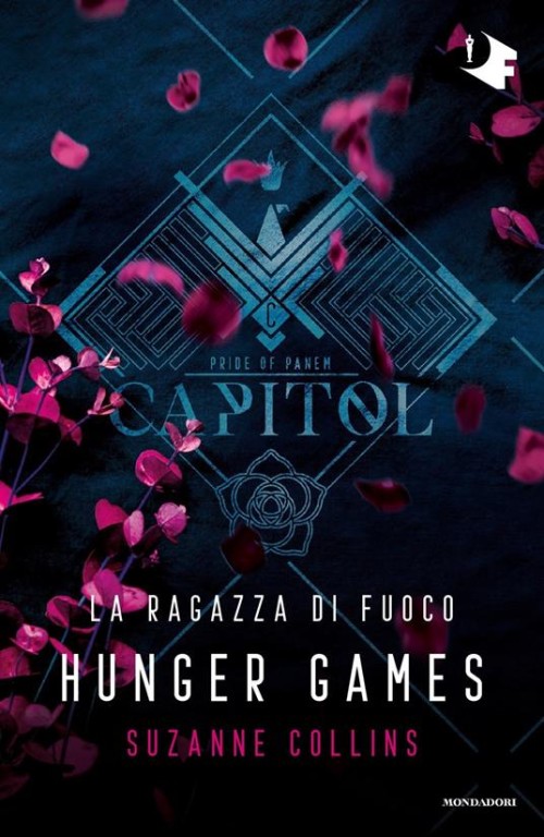 copertina di La ragazza di fuoco. Hunger games