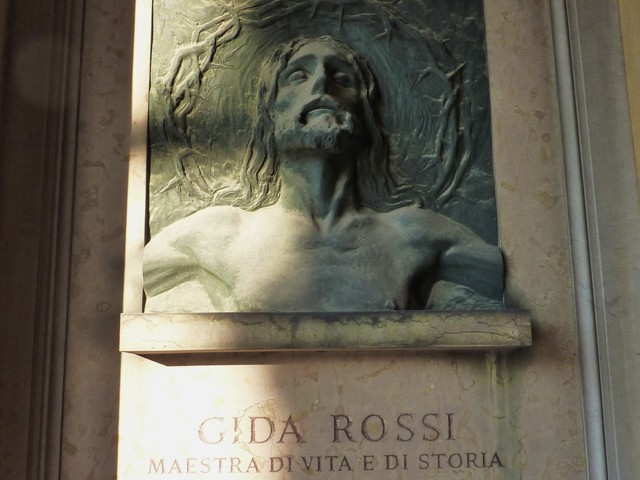 Tomba di Gida Rossi - Cimitero della Certosa (BO)