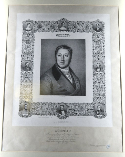 Ritratto di G. Rossini 