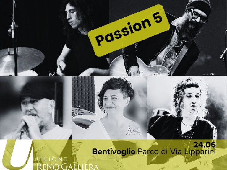 copertina di Passion 5 Blues Band