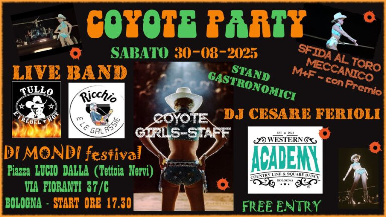 copertina di Coyote Party