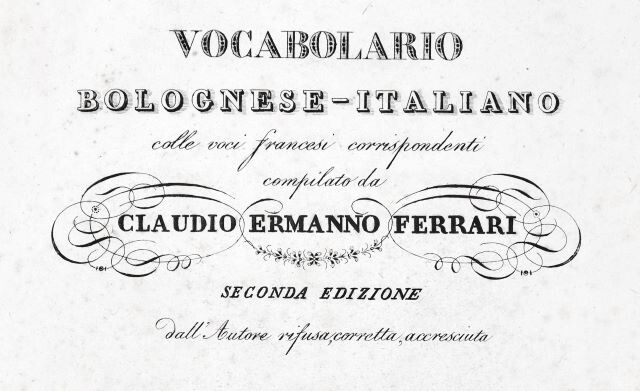 Vocabolario Bolognese-Italiano