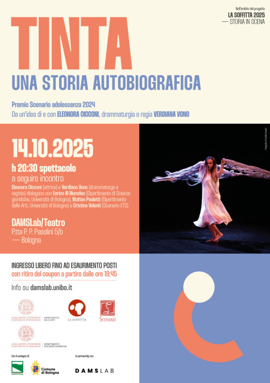 La Soffitta 2025 | Tinta - una storia autobiografica