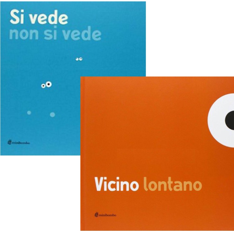 copertina di Si vede, non si vede
Silvia Borando, Minibombo, 2013
dai 3 anni
Vicino lontano
Silvia Borando, Minibombo, 2013
dai 2 anni