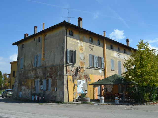 Edificio centrale dell'abitato