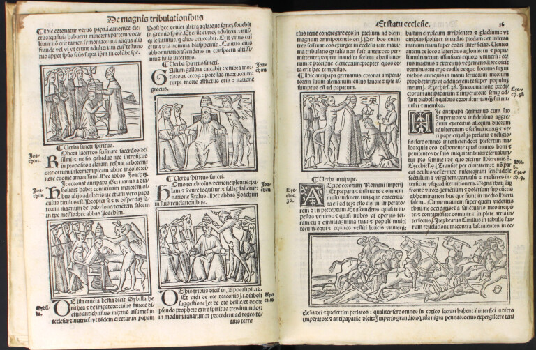 image of Theolosphorus de Cusentia, Abbas Ioachim magnus propheta (1516)