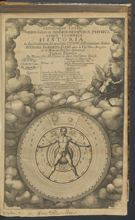 immagine di Robert Fludd, Utriusque cosmi maioris scilicet et minoris metaphysica, physica atque technica historia