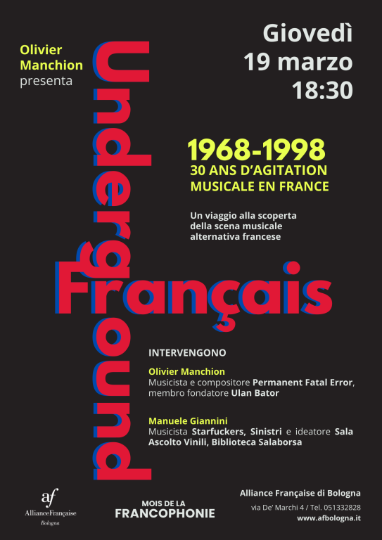immagine di Underground français 1968/1998