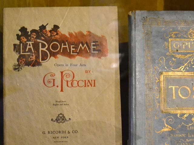 Libretto della Boheme - Puccini Museum - Lucca