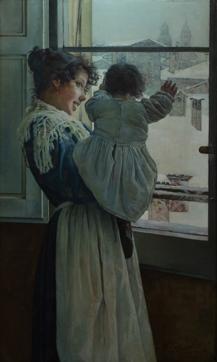 Cleto Capri, Alla finestra, 1895