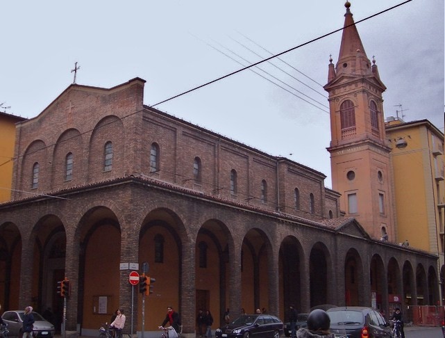 La chiesa di S.Maria della Mascarella in via Irnerio (BO)