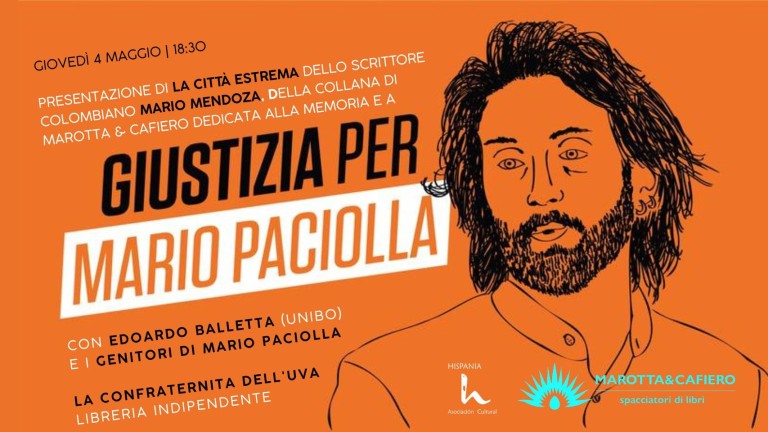 cover of Giustizia per Mario Paciolla