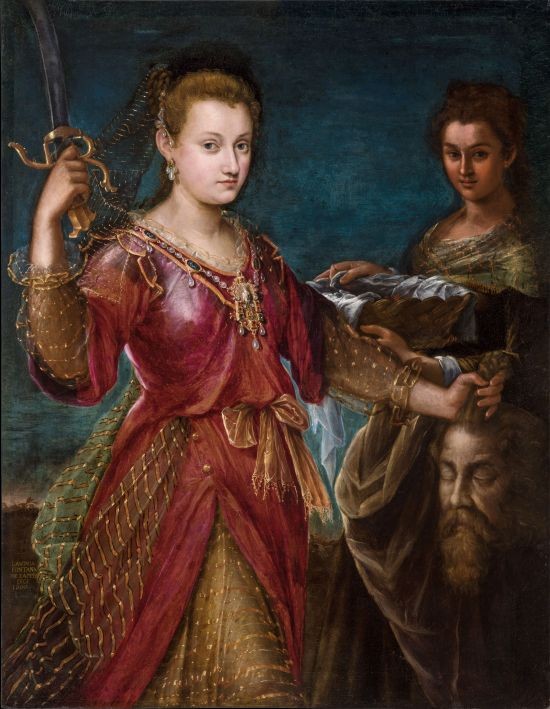 copertina di Il restauro de "La Giuditta e Oloferne" di Lavinia Fontana del Museo Davia Bargellini