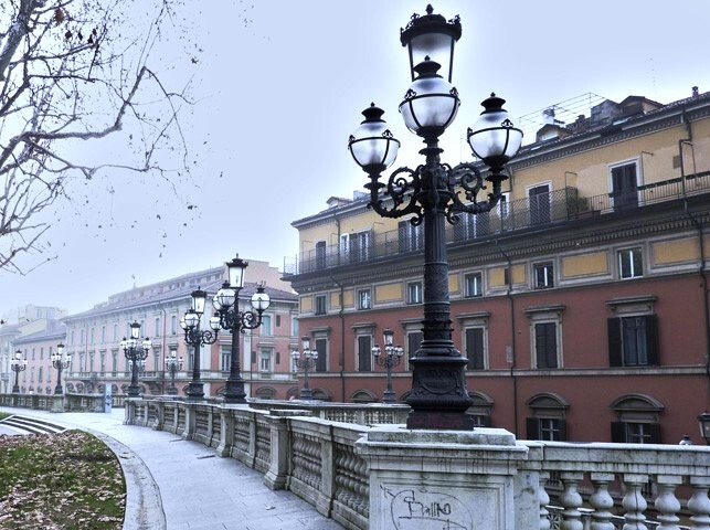 I lampioni del Pincio
