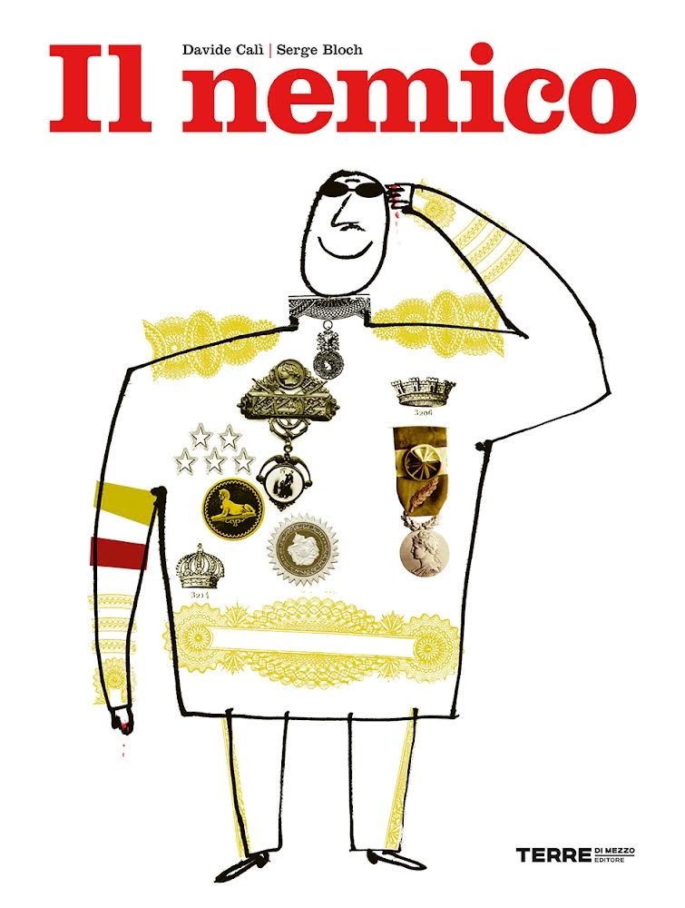 copertina di Books No War, Il nemico di Davide Calì e altre storie