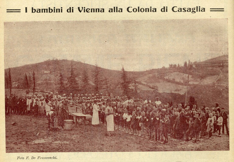 I bambini di Vienna alla colonia di Casaglia