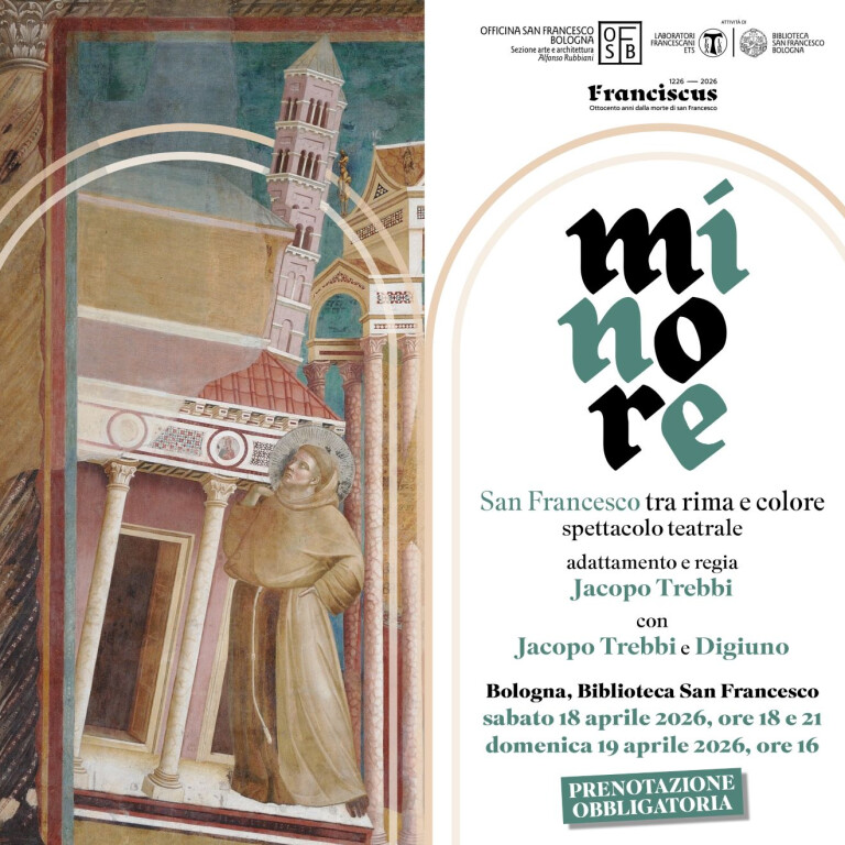 copertina di MINORE San Francesco tra rima e colore