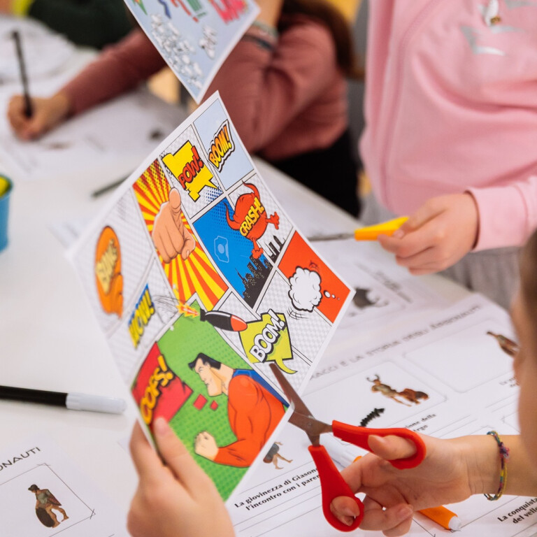 immagine di Anche gli affreschi parlano… a fumetti