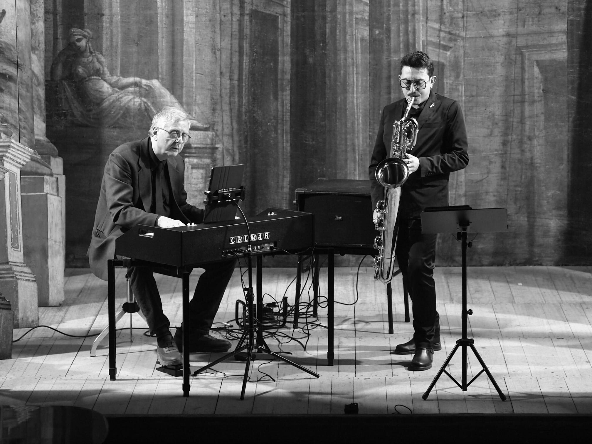 copertina di Baritone Jazz Explosion – Milone Todeschini Duo