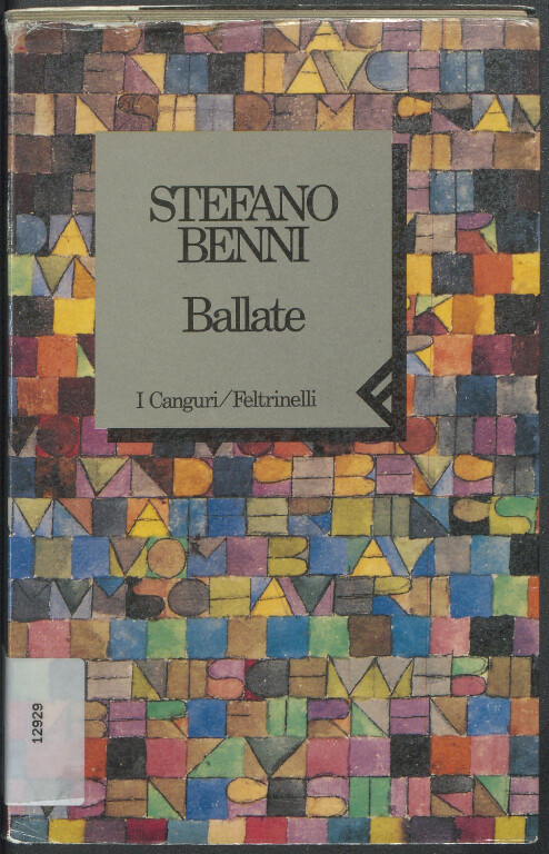 image de Stefano Benni, Ballate (1991)