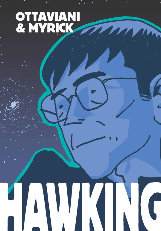 copertina di Jim Ottaviani, Hawking, Milano, Bao Publishing, 2020