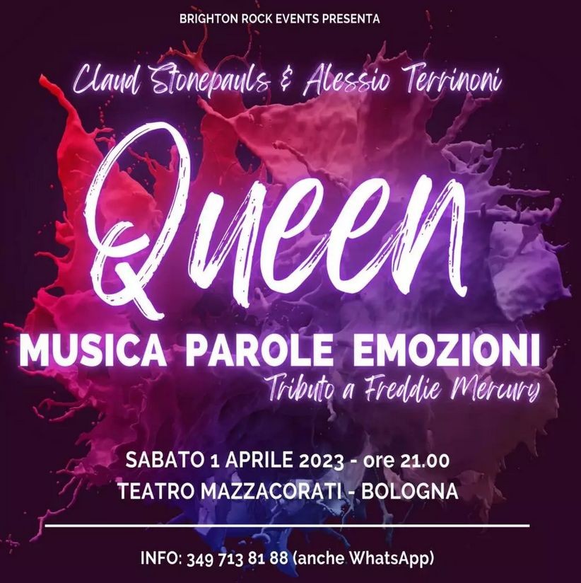 copertina di Queen – Musica Parole Emozioni