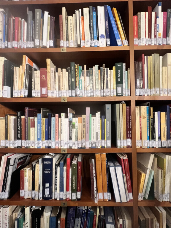 copertina di La biblioteca Bietti Sestieri