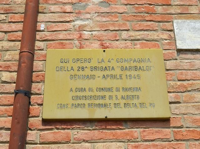 Base partigiana della 28a Brigata Garibaldi a S. Alberto (RA)