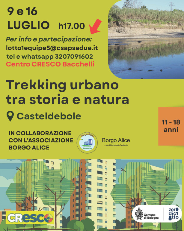 immagine di Trekking Urbano a Casteldebole