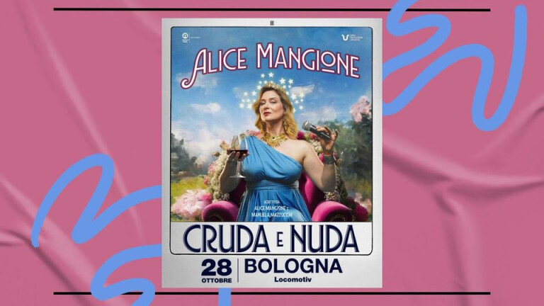 copertina di ALICE MANGIONE “CRUDA E NUDA”