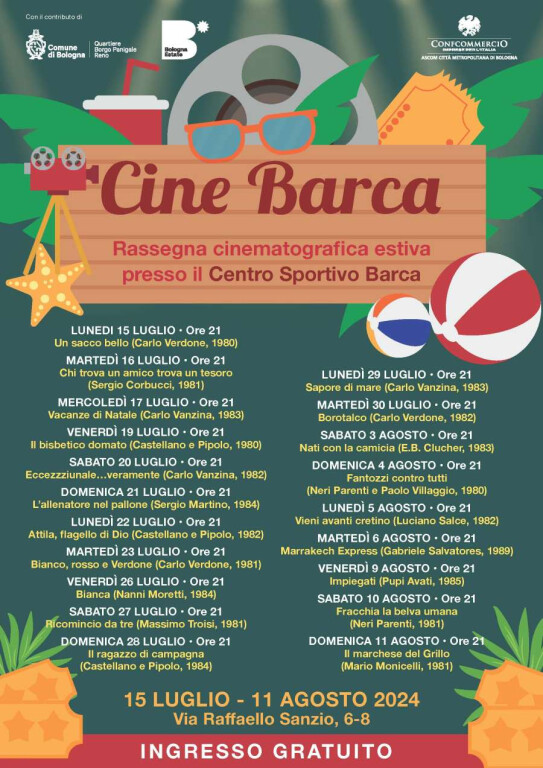 copertina di Cine Barca