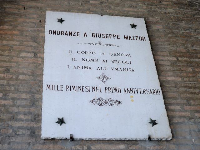 Onoranze a Giuseppe Mazzini