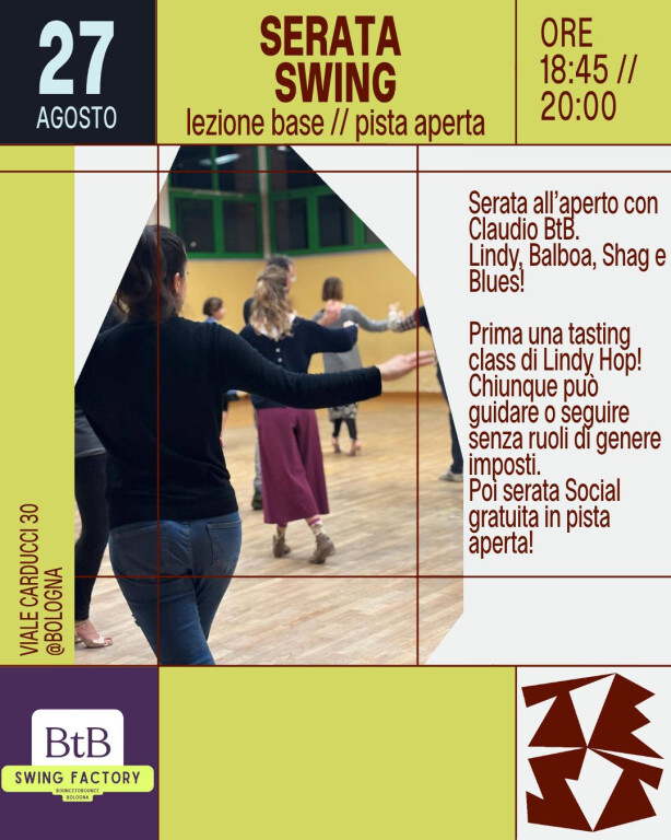 cover of Serata social swing