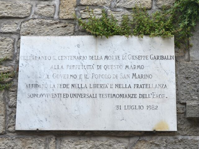 Ricordo di Garibaldi