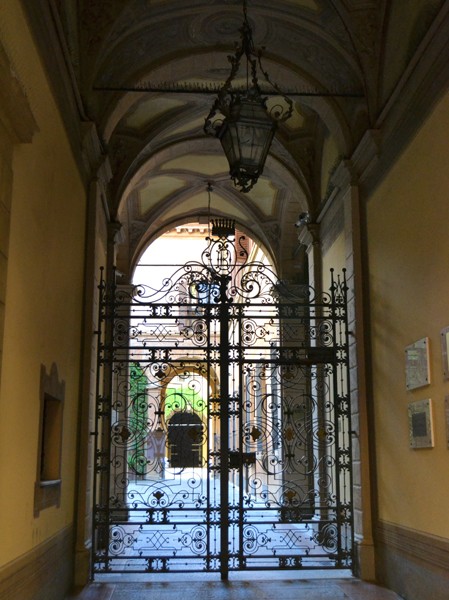 Palazzo Bonfioli Rossi - ingresso