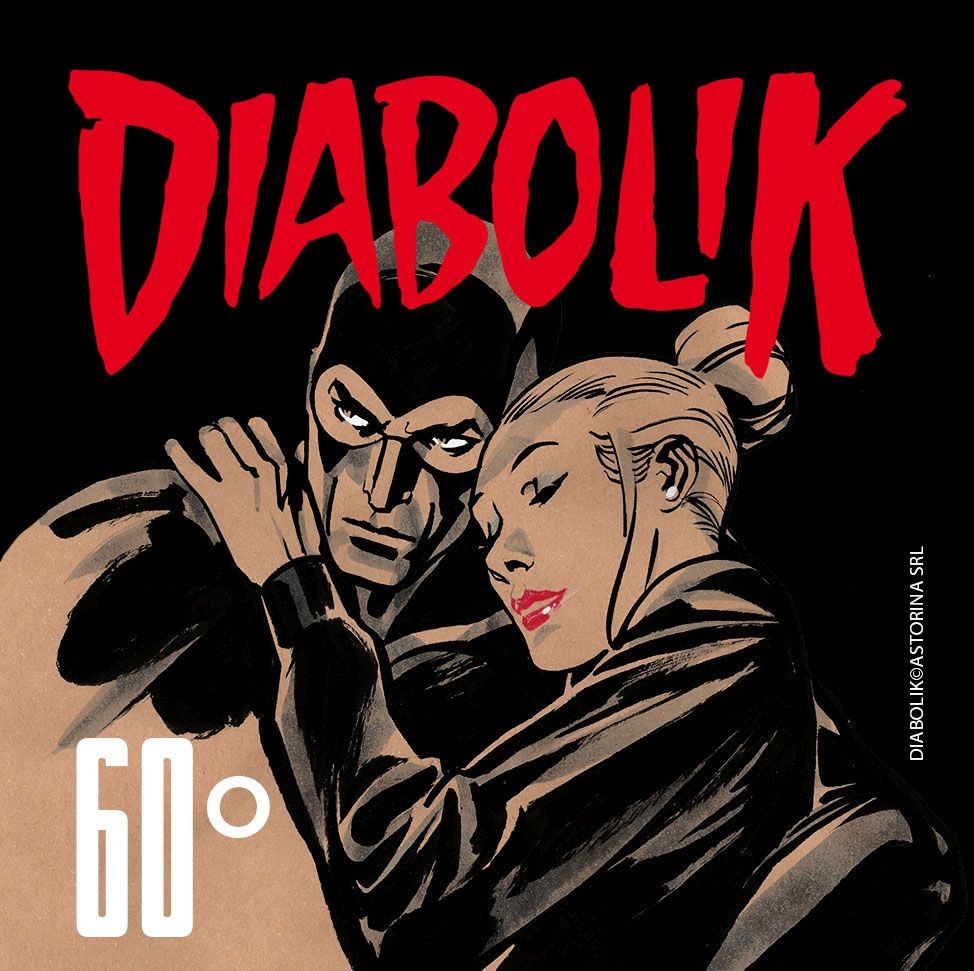 copertina di Diabolik: 60 anni di Terrore