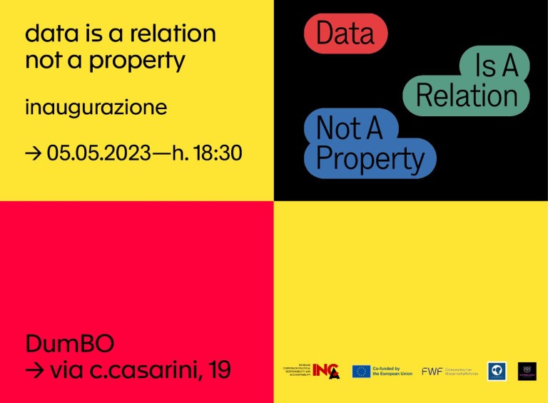 copertina di Data is a relation, not a property