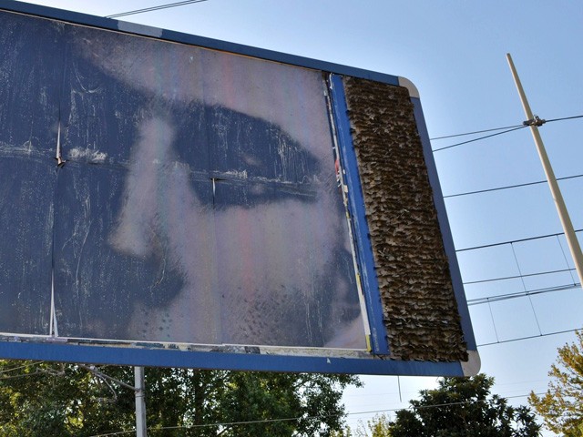 C. Boltanski - Billboard - via Colombo (BO) - 2017